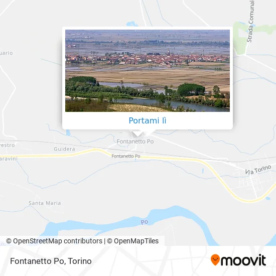 Mappa Fontanetto Po