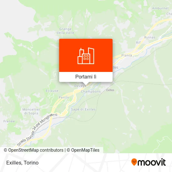 Mappa Exilles