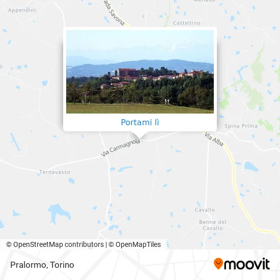 Mappa Pralormo