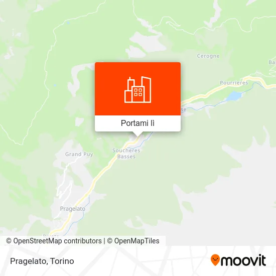 Mappa Pragelato