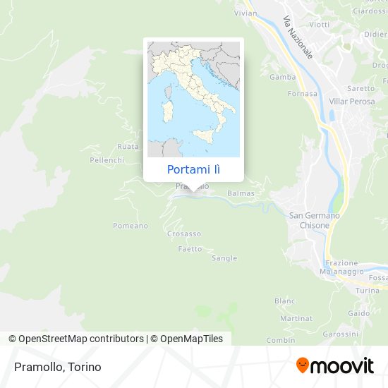 Mappa Pramollo