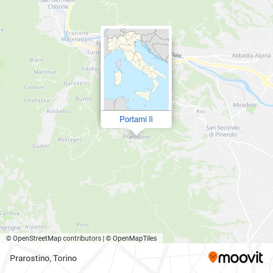 Mappa Prarostino