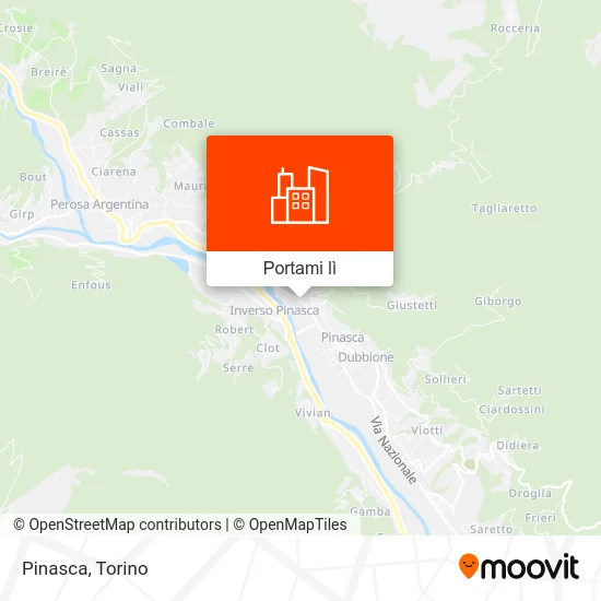 Mappa Pinasca
