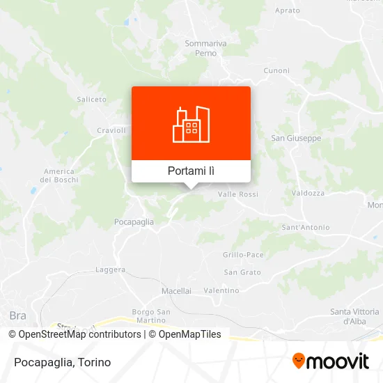 Mappa Pocapaglia