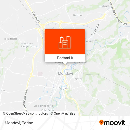 Mappa Mondovì