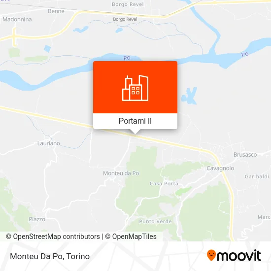Mappa Monteu Da Po