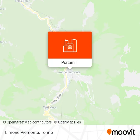 Mappa Limone Piemonte
