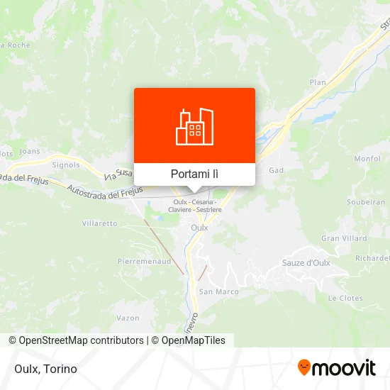 Mappa Oulx
