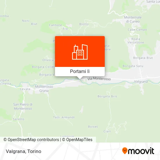 Mappa Valgrana