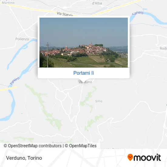 Mappa Verduno