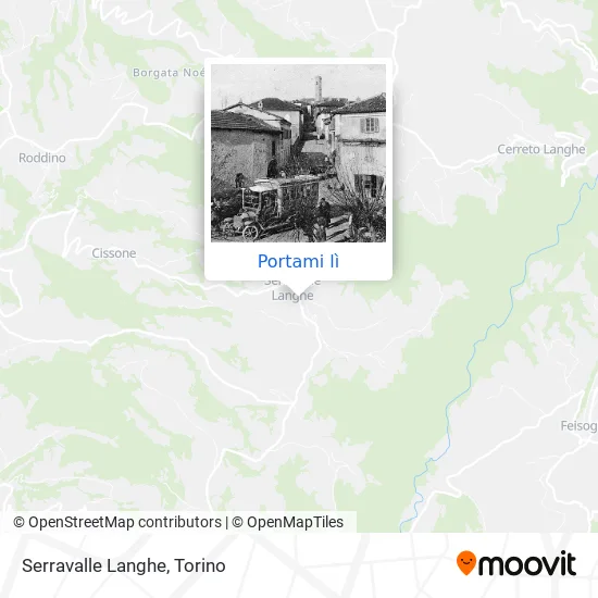 Mappa Serravalle Langhe