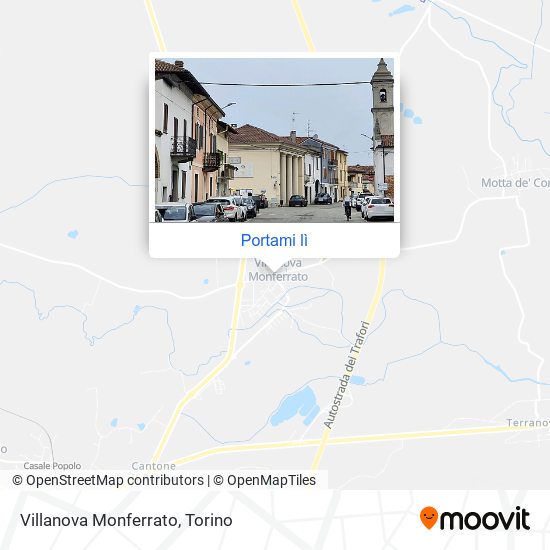 Mappa Villanova Monferrato