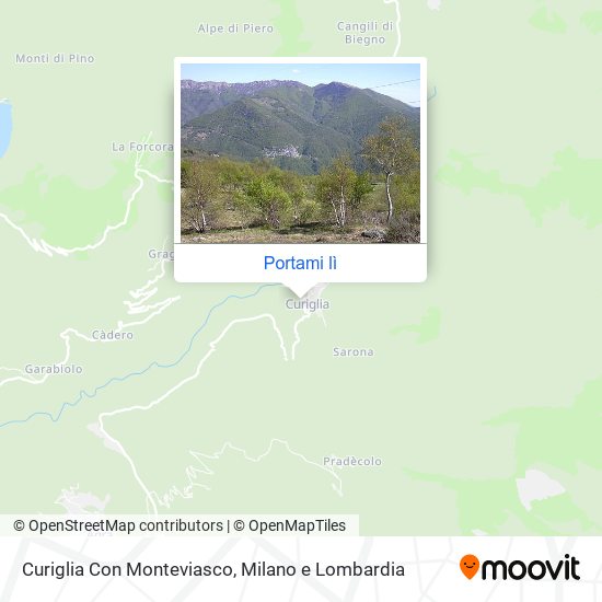 Mappa Curiglia Con Monteviasco