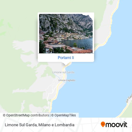 Mappa Limone Sul Garda