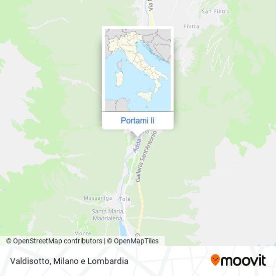 Mappa Valdisotto