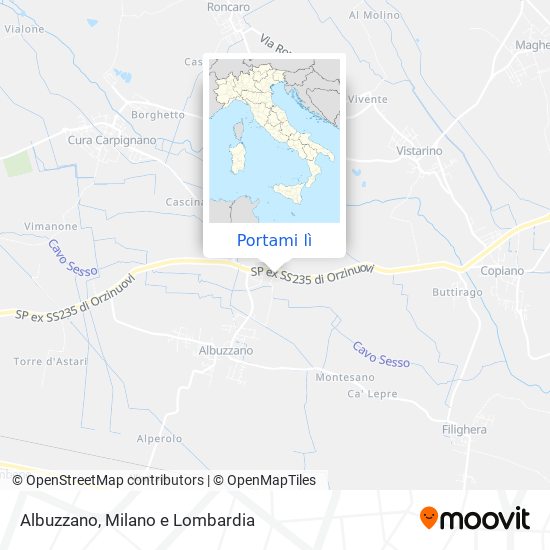 Mappa Albuzzano