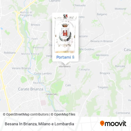 Mappa Besana In Brianza