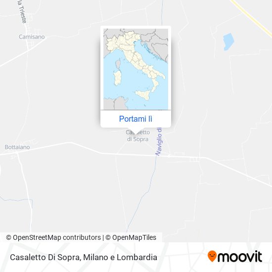 Mappa Casaletto Di Sopra