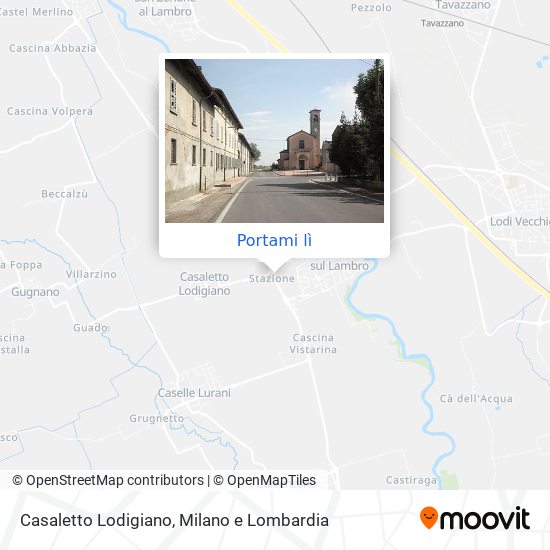 Mappa Casaletto Lodigiano