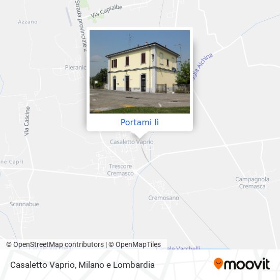 Mappa Casaletto Vaprio
