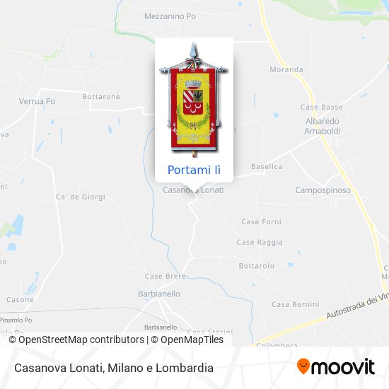 Mappa Casanova Lonati