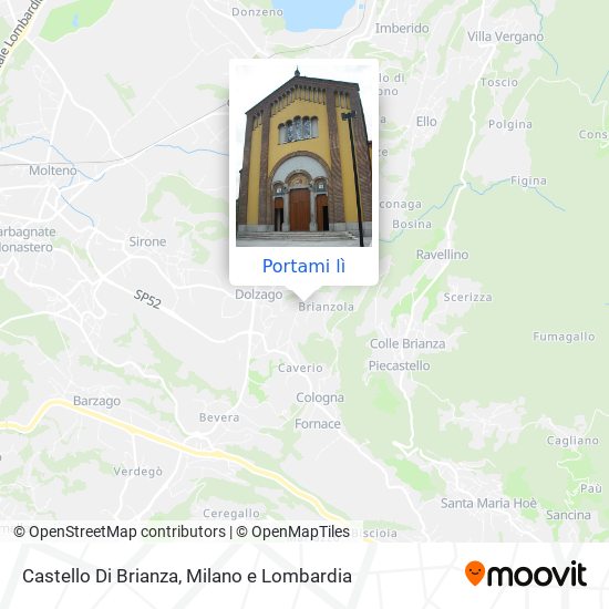 Mappa Castello Di Brianza