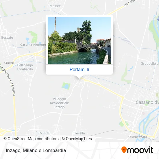 Mappa Inzago