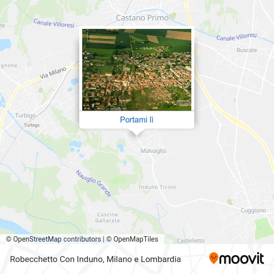 Mappa Robecchetto Con Induno