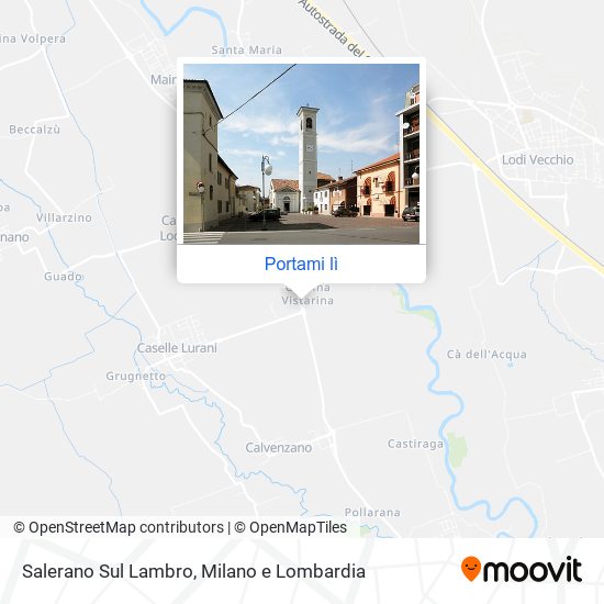 Mappa Salerano Sul Lambro