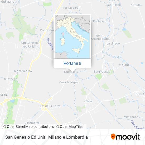 Mappa San Genesio Ed Uniti