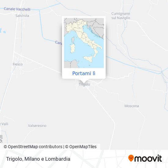 Mappa Trigolo