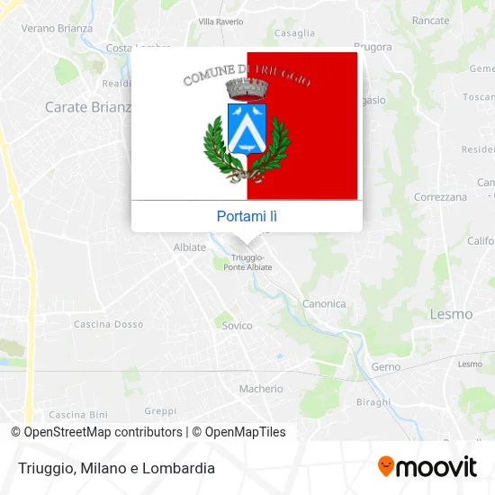 Mappa Triuggio