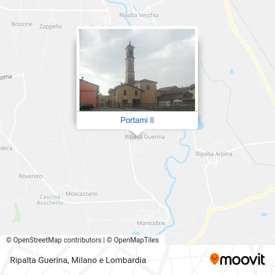 Mappa Ripalta Guerina