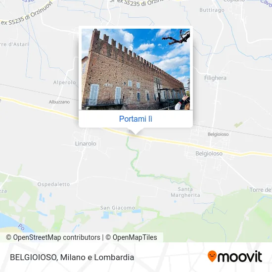 Mappa BELGIOIOSO
