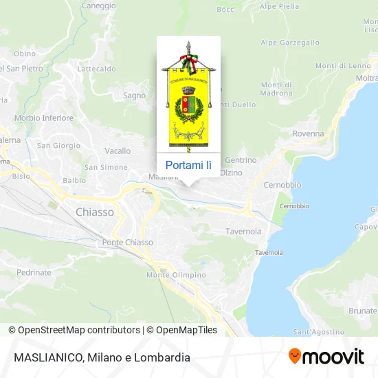 Mappa MASLIANICO