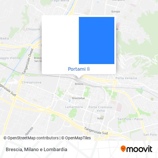 Mappa Brescia