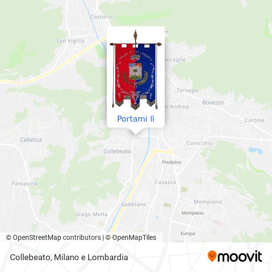 Mappa Collebeato