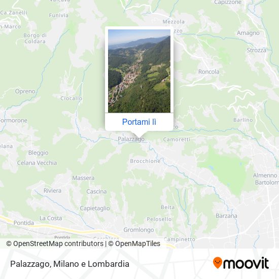 Mappa Palazzago