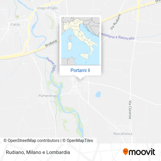 Mappa Rudiano