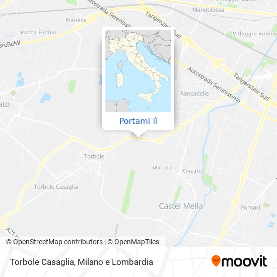 Mappa Torbole Casaglia
