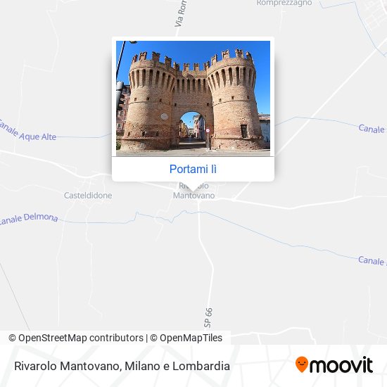 Mappa Rivarolo Mantovano