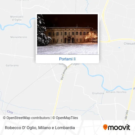 Mappa Robecco D' Oglio