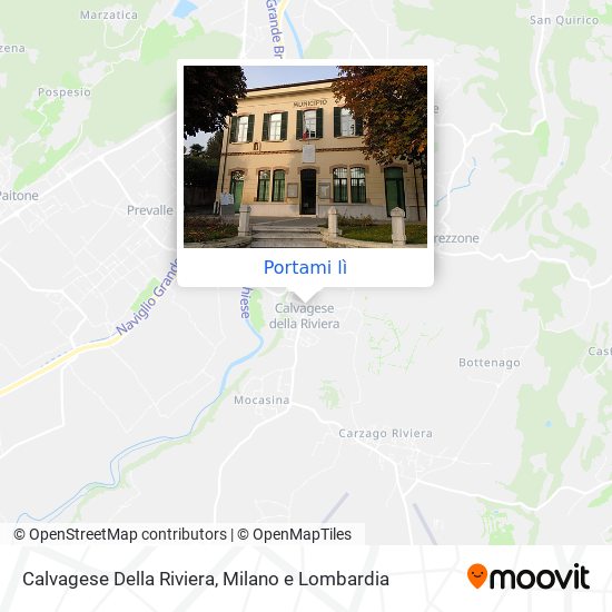 Mappa Calvagese Della Riviera