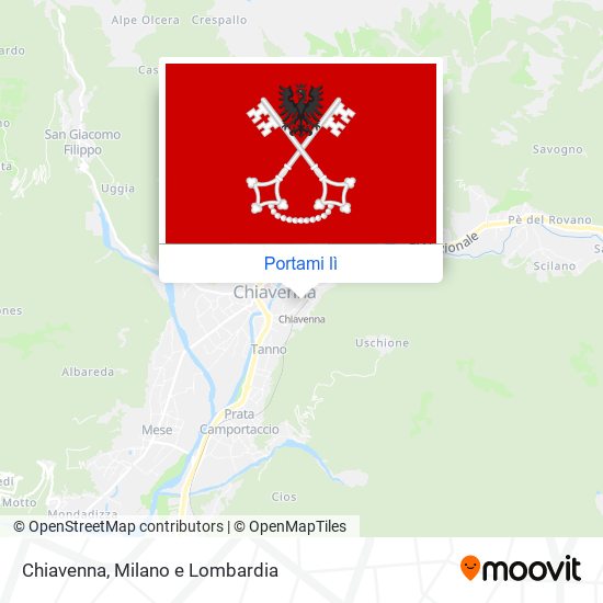 Mappa Chiavenna