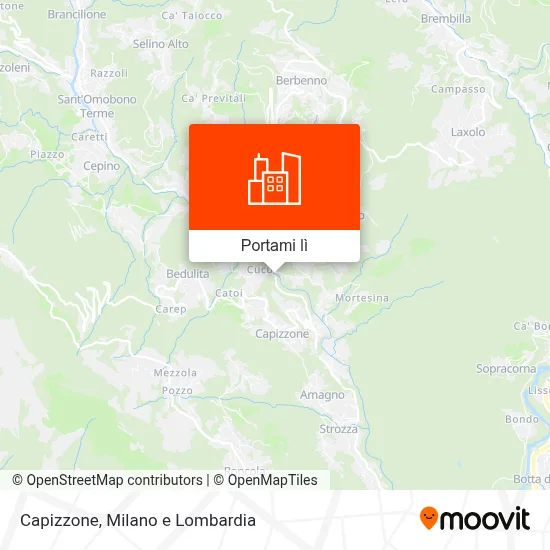 Mappa Capizzone