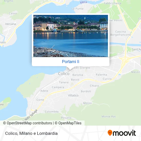 Mappa Colico