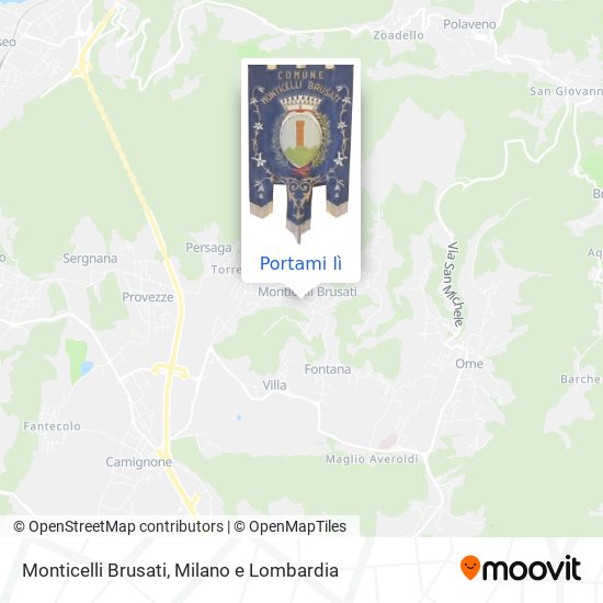 Mappa Monticelli Brusati