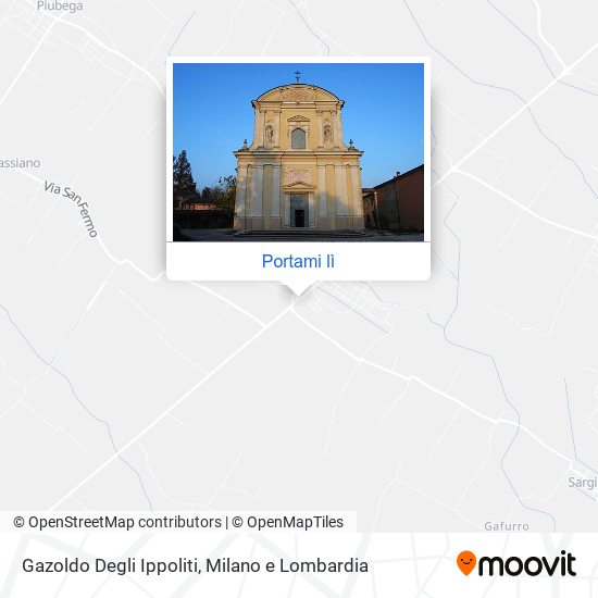 Mappa Gazoldo Degli Ippoliti