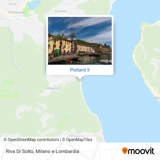 Mappa Riva Di Solto