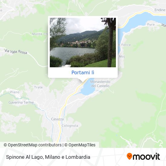Mappa Spinone Al Lago